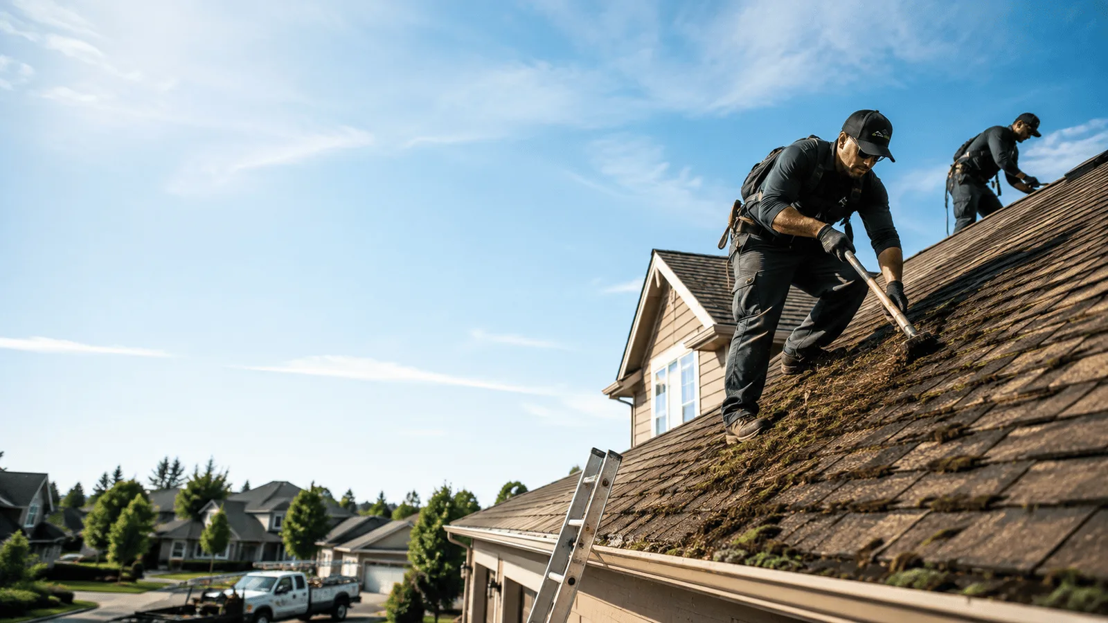 Roof Moss Removal in Wharton, WV near me